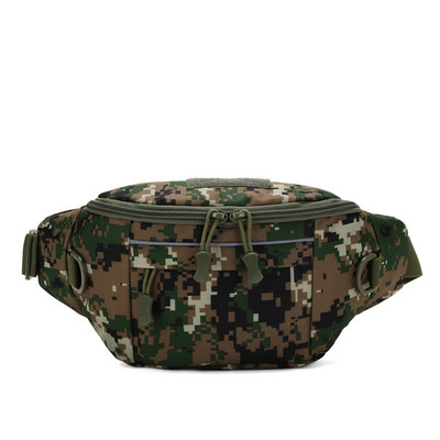 Žvejybos vandeniui atsparus lauko juosmens taktinis krepšys 35*18*8cm 180g Oksfordo audinio poliesteris, daugiafunkcis, skirtas masalo lyno reikmenims