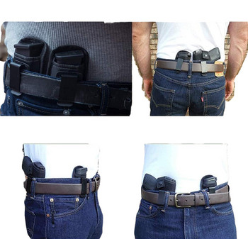 Тактически найлонов калъф за списание, кобур, пистолет, 9 мм калъф за скрито носене с щипка Glock 19 21 Beretta 92, калъф за пистолет