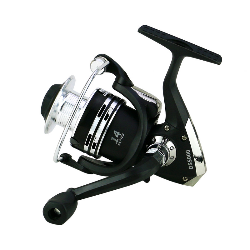 Naujas žemos kainos besisukančios ritės metalinės vielos taurės pavaros santykis 5,5:1 sūraus ir gėlo vandens profesionalios žvejybos ratas