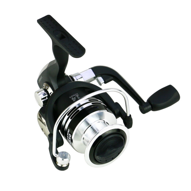 Naujas žemos kainos besisukančios ritės metalinės vielos taurės pavaros santykis 5,5:1 sūraus ir gėlo vandens profesionalios žvejybos ratas