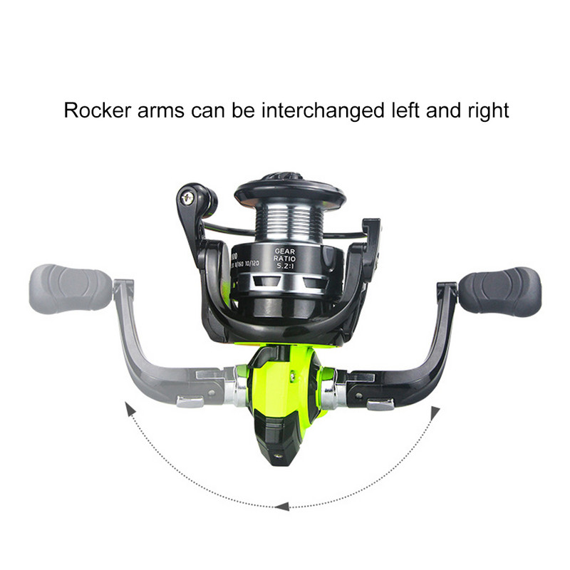 Pergető horgászkerék 13+1 vízálló horgásztekercs orsó porálló fém orsó markolat üreges csali dobó orsó horgásztartozékok