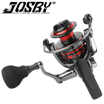 BAKAWA Pesca FS2000-7000 Spinning Fishing Roel All Metal Bool 5.0：1 Διπλής Αναλογίας Τροχού Χύτευση Κυπρίνου για αλμυρό νερό