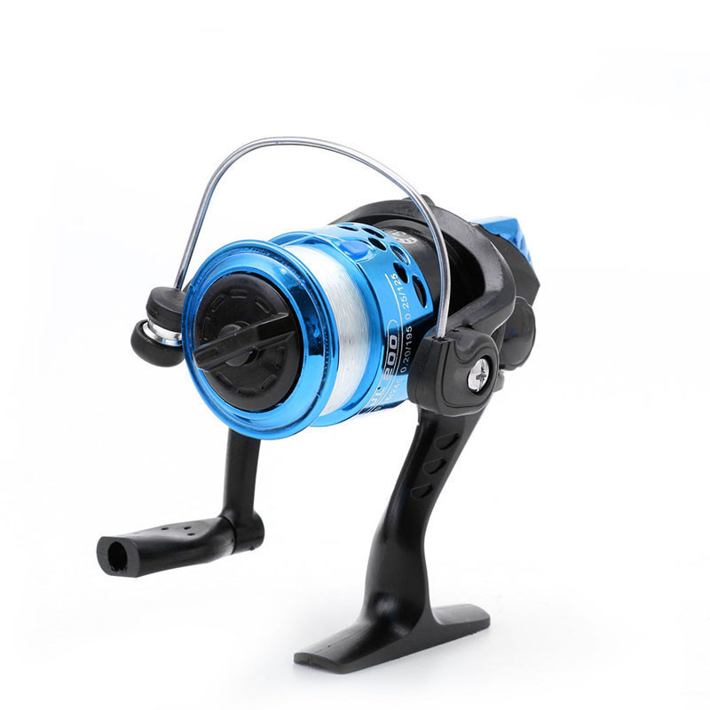 Mulinete de pescuit rotative pliabile cu momeală de mare viteză G-Ratio 5.2:1 cu linie