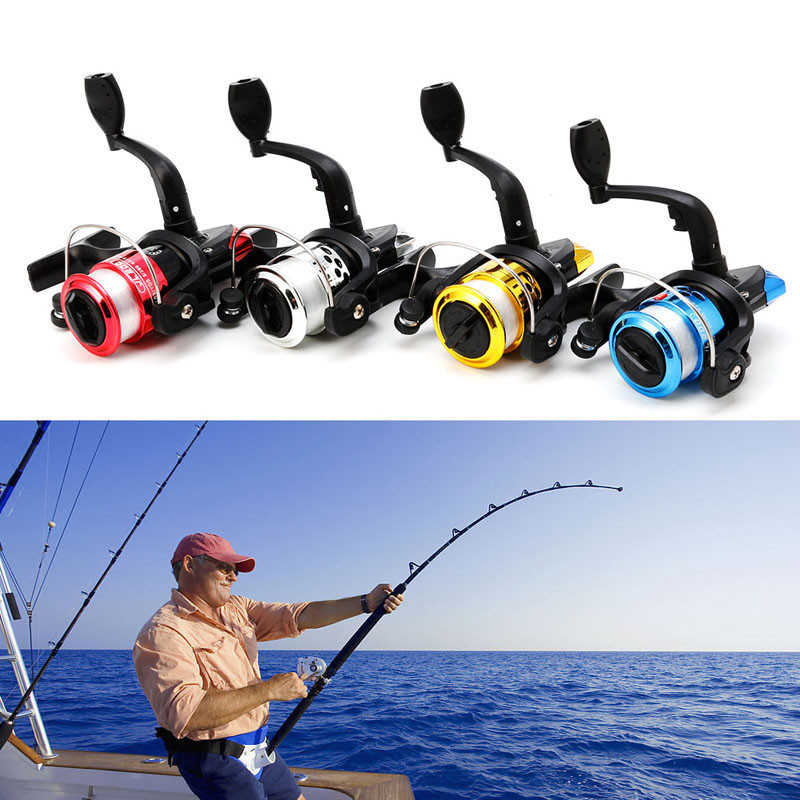 Mulinete de pescuit rotative pliabile cu momeală de mare viteză G-Ratio 5.2:1 cu linie