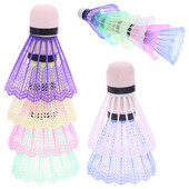 WINOMO 12 vnt nailoniniai šaudyklų treniruokliai plastikinis badmintonas, pasižymintis dideliu stabilumu ir ilgaamžiškumu, skirtas sportui lauke