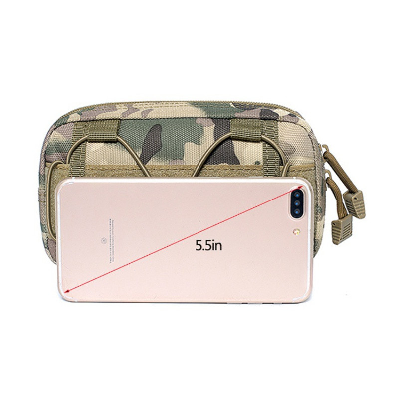 Τσάντες κυνηγιού Molle Tactical Pouch Ζώνη Τσάντα μέσης Military Fanny Pack Θήκες τηλεφώνου Θήκη τσέπης Μέση Fanny Τσάντες