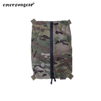 Emersongear Tactical EDC Storage Bags Tool Zippered Panel Airsoft DWR Waterproof Hunting Hiking Pouch Carrier Holder 29X19cm M