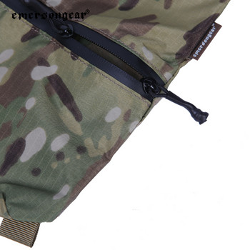 Emersongear Tactical EDC Storage Bags Tool Zippered Panel Airsoft DWR Waterproof Hunting Hiking Pouch Carrier Holder 29X19cm M