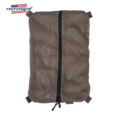 Emersongear Tactical EDC Storage Bags Tool με φερμουάρ Πάνελ Airsoft DWR Αδιάβροχο Θήκη Πεζοπορίας Θήκη Μεταφοράς 29X19cm M