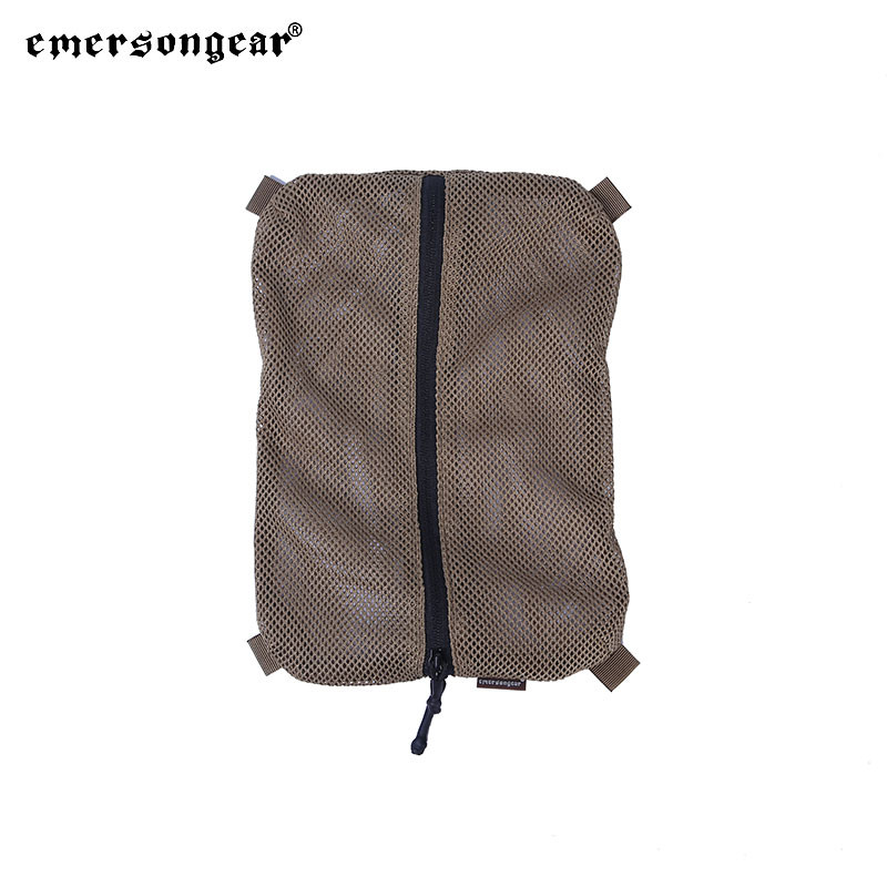 Emersongear Tactical EDC Storage Bags Tool με φερμουάρ Πάνελ Airsoft DWR Αδιάβροχο Θήκη Πεζοπορίας Θήκη Μεταφοράς 29X19cm M