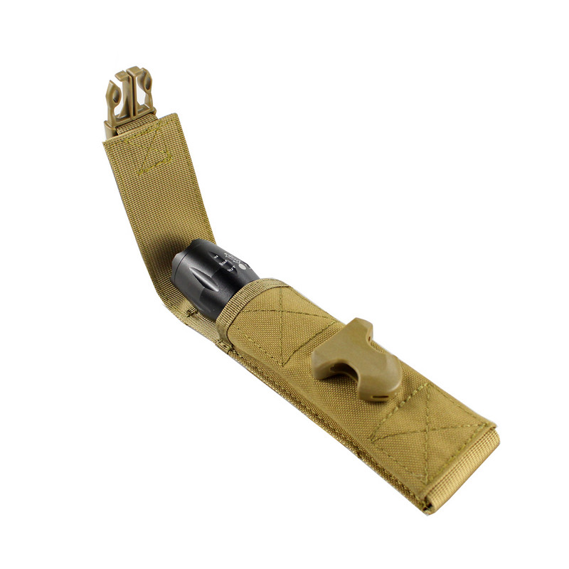 Husă tactică din nailon de vânătoare pentru bărbați EDC Molle husă pentru centură teacă reglabilă organizator toc pentru lanternă cuțit pliabil Mag