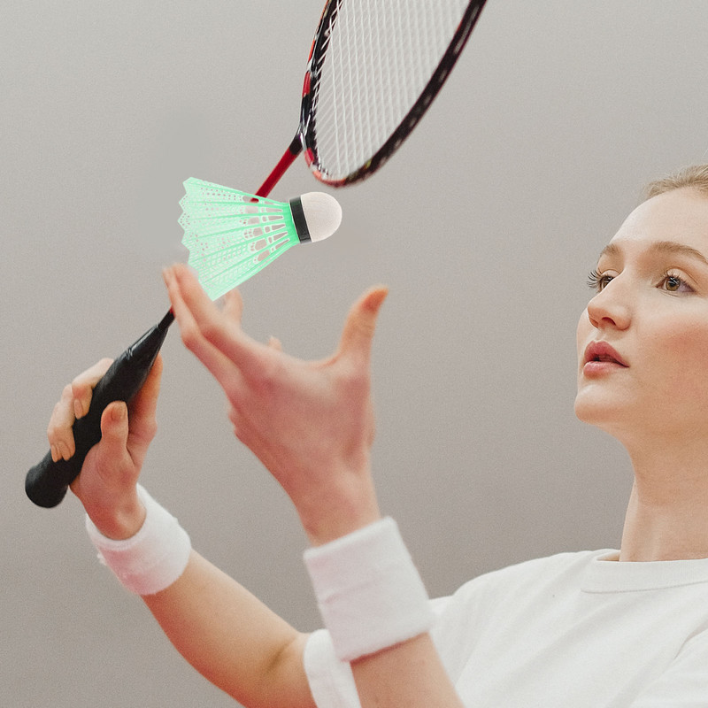 Sulgpalli Shuttlecocks Värvilised süstikud Birdies pallid, 20 tk lastele siseruumides õues treenimise tarvikud