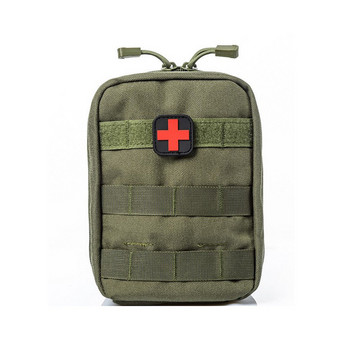 Tactical Molle Pouch Military EDC Medical First Aid Kit Army Outdoor Hunting Camping Emergency Survival Tool Camo Waist Bag