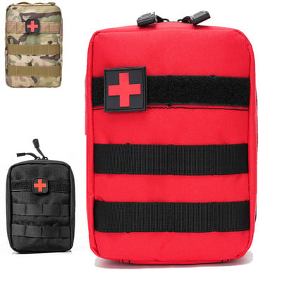 Husă tactică Molle, militară EDC, trusă medicală de prim ajutor, armata, vânătoare în aer liber, camping, instrument de supraviețuire de urgență, geantă Camo pentru talie