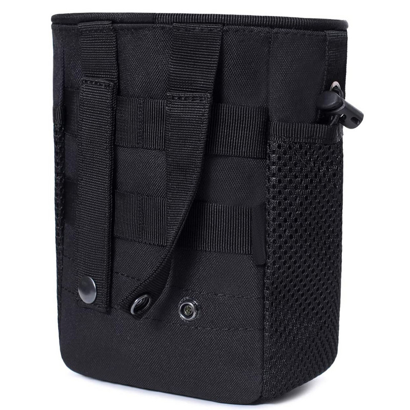 Taktikaline Molle tõmbamisnöör ajakirja prügikott, reguleeritav sõjaväerihm Fanny puusakott välitingimustes kasutatav laskemoonakott