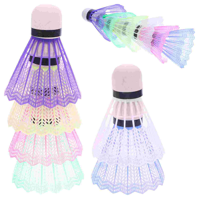 WINOMO 12 vnt nailoniniai šaudyklų treniruokliai plastikinis badmintonas, pasižymintis dideliu stabilumu ir ilgaamžiškumu, skirtas sportui lauke