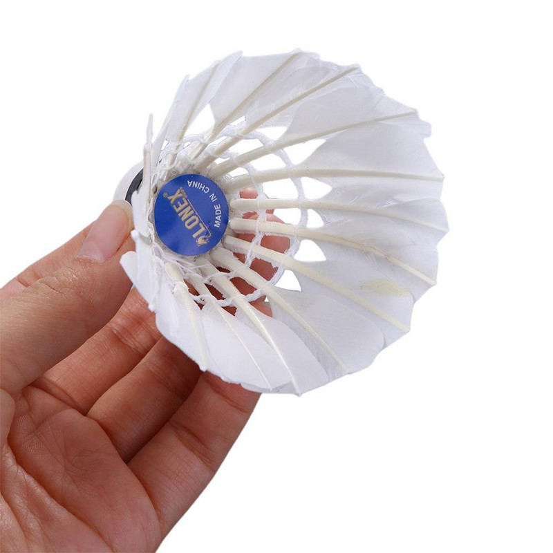 Žaidimas Skraidymas Stabilumas Lauke Sportas Raketės Sportiniai Šaudyklės Produktai Treniruotės Kamuolys Badmintono Kamuoliai Shuttlecock