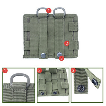 Tactical MOLLE Multifunctional Quick Release Modular Bag Outdoor Gear Εξαρτήματα Τσάντα Hunting Peck μέσης αποθήκευσης ορειβασίας