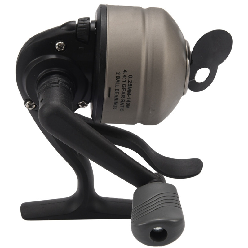 2X Black Swallow Spincasting Reel Lure Wheel Fishing Round Fish Reel Fishing Reel Scamper Reel Fish Inner Line