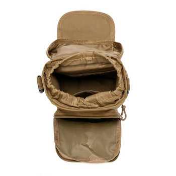 Υπαίθρια Στρατιωτική EDC Molle Pouch Tactical Waterproof Bag Hunting Camping Πεζοπορία Αποθήκευση Τσάντα ανδρών Crossbody Shoulder Backpack