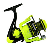 BAKAWA Fishing Reel OE Green 5,2:1 Αναλογία μετάδοσης Υψηλής ταχύτητας Ισορροπία Περιστρεφόμενα πηνία Θαλασσινού νερού Τροφοδότης ψαρέματος κυπρίνου γλυκού νερού