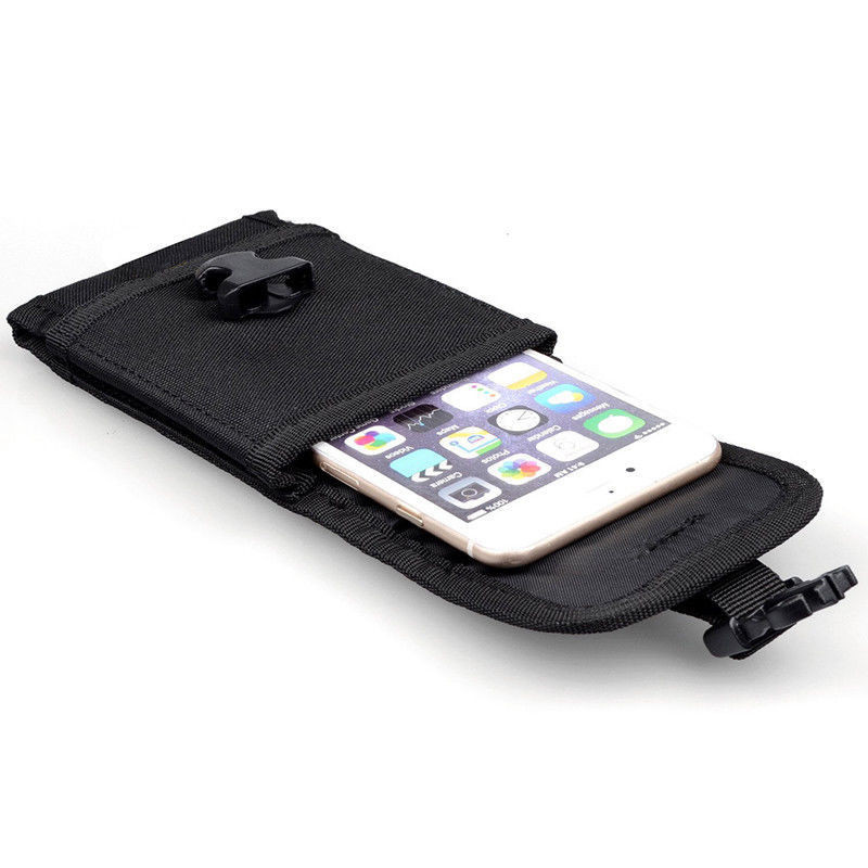 Nailonist taktikaline seljakott Molle telefoni rihmakott Telefoniümbrised õues Ratsutamine Matkamine Jahindus Telkimine Sport Tööriist Fanny Bag Vöökott