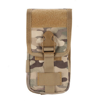 Tactical Double-layer Phone Pouch Hunting Camouflage Molle Bags Military Hunting Molle Fanny Bag Τσάντα μέσης υπαίθρια αθλητική τσάντα