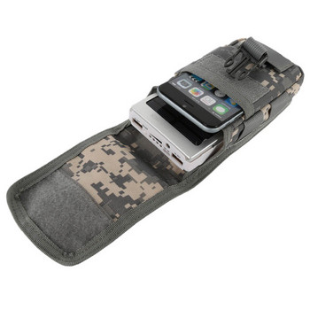 Tactical Double-layer Phone Pouch Hunting Camouflage Molle Bags Military Hunting Molle Fanny Bag Τσάντα μέσης υπαίθρια αθλητική τσάντα