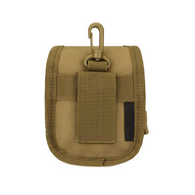 Geantă pentru praștie în aer liber Husă impermeabilă Pachet cu bile de oțel Geantă de mână Pachet pentru talie Camping Drumeții Vânătoare Maro