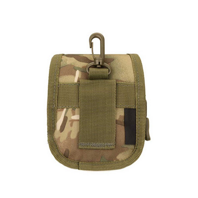 Geantă pentru praștie în aer liber Husă impermeabilă Pachet cu bile de oțel Geantă de mână Pachet pentru talie Camping Drumeții Vânătoare Maro