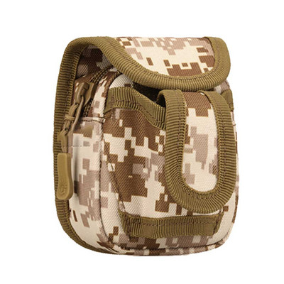 Geantă pentru praștie în aer liber Husă impermeabilă Pachet cu bile de oțel Geantă de mână Pachet pentru talie Camping Drumeții Vânătoare Maro