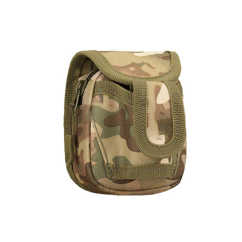 Geantă pentru praștie în aer liber Husă impermeabilă Pachet cu bile de oțel Geantă de mână Pachet pentru talie Camping Drumeții Vânătoare Maro