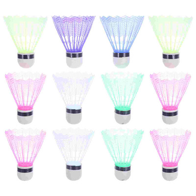 WINOMO 12 vnt nailoniniai šaudyklų treniruokliai plastikinis badmintonas, pasižymintis dideliu stabilumu ir ilgaamžiškumu, skirtas sportui lauke