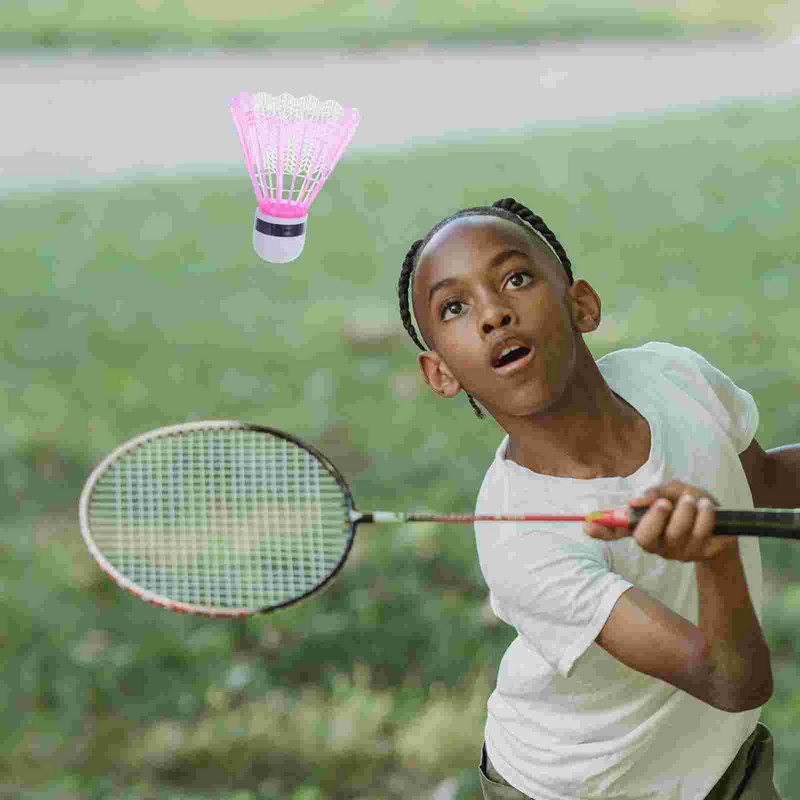 WINOMO 12 vnt nailoniniai šaudyklų treniruokliai plastikinis badmintonas, pasižymintis dideliu stabilumu ir ilgaamžiškumu, skirtas sportui lauke