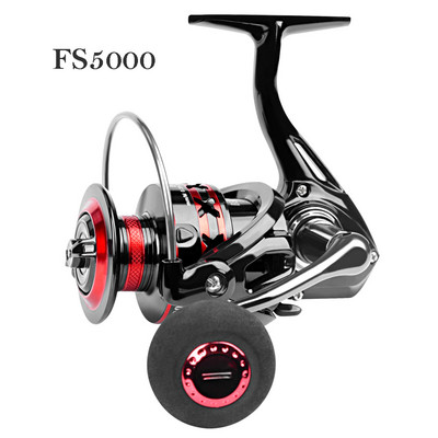 Rola za ribolov u slanoj vodi, veličina 2000-7000, metalna špula, EVA gumb, 5,0:1 omjer prijenosa, kotač za ribu