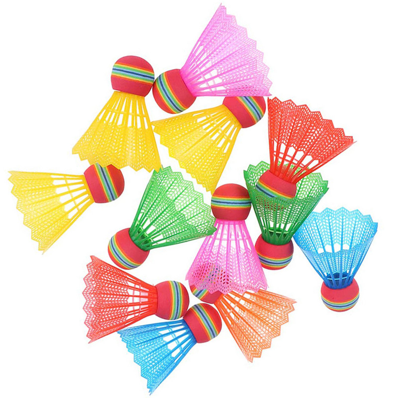 12 buc. Volan de badminton Mingi pentru păsări de badminton Mingi de badminton pentru antrenament sportiv pentru sporturi de interior în aer liber