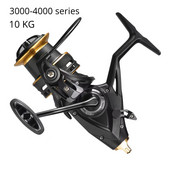 3000-4000 Series Fishing Coil Reel 5.2:1 Long-ranng Throw Casting Roel 10 Max Drag Metal Wire Cup Ελαφρύ εργαλείο ψαρέματος