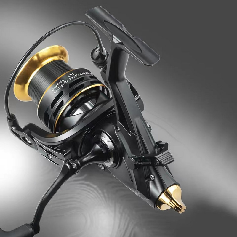 3000-4000 Series Fishing Coil Reel 5.2:1 Long-ranng Throw Casting Roel 10 Max Drag Metal Wire Cup Ελαφρύ εργαλείο ψαρέματος