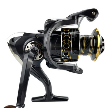 Ψάρεμα Spinning Reel Metal Spool 13BB Ball Bearings 5.2:1/4.7:1 Carp Fishing Reel BK2000-7000 Metal Line Cup Sea Tackle