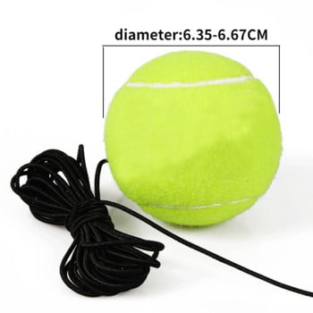 Εξοπλισμός άσκησης εργαλείου προπόνησης Tennis Trainer Rebound Ball with String Baseboard Self Study Tennis Dampener Training Tool