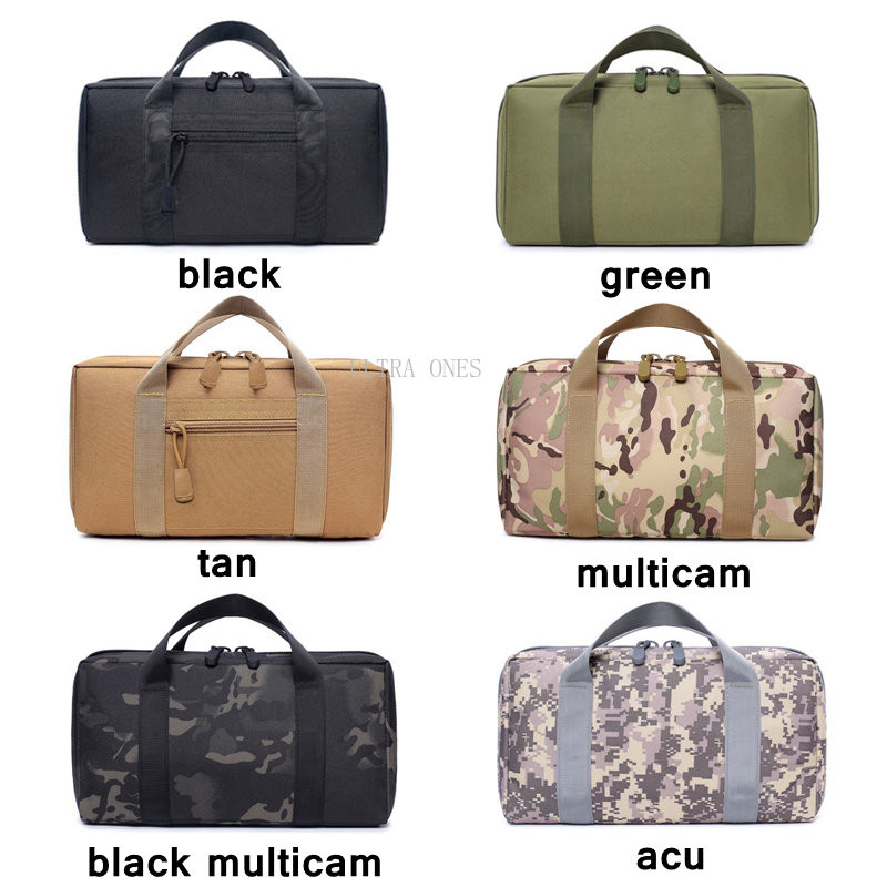 Taktikaline relvakott sõjalise võitluse jahipüstolid käekott väljas tulistamiseks Airsoft Cs mängu relvapakk veekindel vastupidav