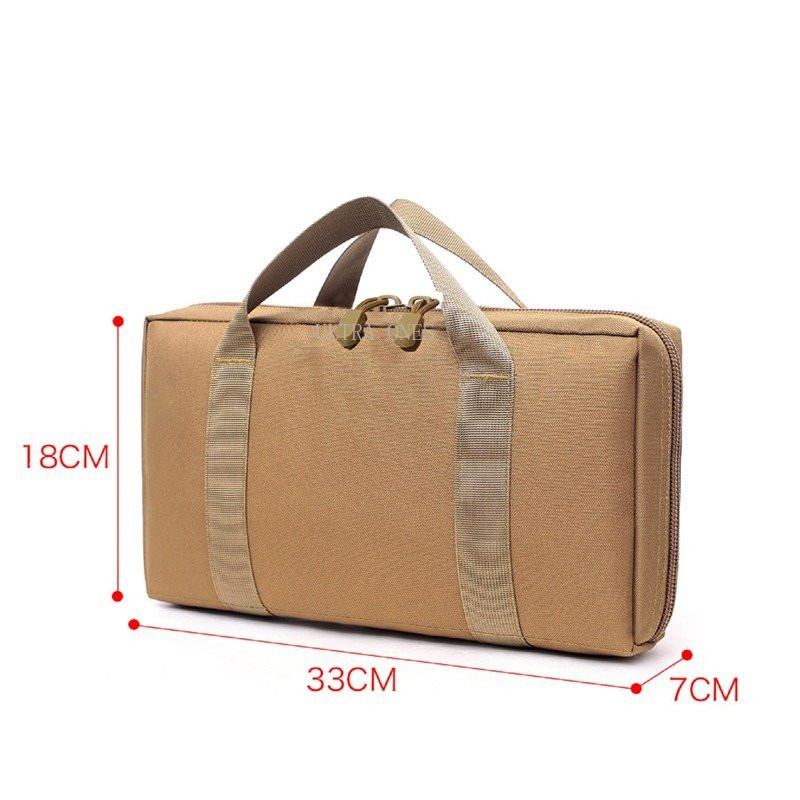 Taktikaline relvakott sõjalise võitluse jahipüstolid käekott väljas tulistamiseks Airsoft Cs mängu relvapakk veekindel vastupidav