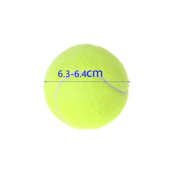 1 τεμ. Μπάλες τένις Εκπαίδευση υψηλής αναπήδησης σε εξωτερικό χώρο, ανθεκτικό τένις ελαστικότητας για σκύλους Bite Chase and Chomp 6,4cm Μπάλα σκύλου