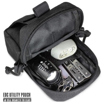 Tactical EDC Molle Pouch Outdoor Military Waist Fanny Tool Pack Men 6.5\