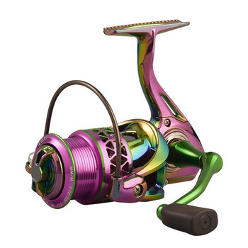 Topline Tackle Spinning Fishing Reel 1000-7000 Series 14+1 BB 5.2:1 High Speed Carp Reel 18LB Max Drag Fishing Tackles
