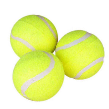 3PCS Rubber Tennis αμορτισέρ υψηλής ελαστικότητας, ανθεκτική μπάλα προπόνησης για προπόνηση Club School