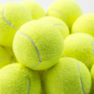 3PCS  Rubber Tennis Shock Absorber High Elasticity Durable Training Ball for Club School Training