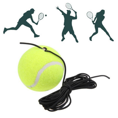 new Professional tennis training ball with elastic string bounce ball with elastic string portable tennis training ball
