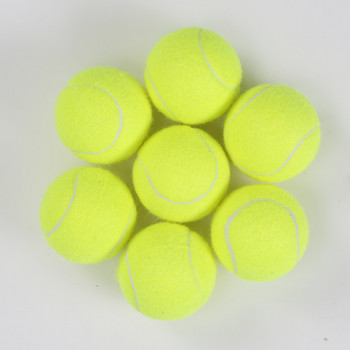 1 бр. Топки за тенис с висок отскок Практически тренировки На открито Еластичност Издръжлив тенис за кучета Преследване на ухапвания и дъвчене 6,3-6,4 CM