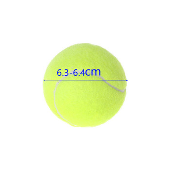 1 τμχ Μπάλες τένις Υψηλής αναπήδησης Εξάσκηση σε εξωτερικό χώρο Ελαστικότητα Ανθεκτικό τένις για σκύλους Bite Chase and Chomp 6,3-6,4CM
